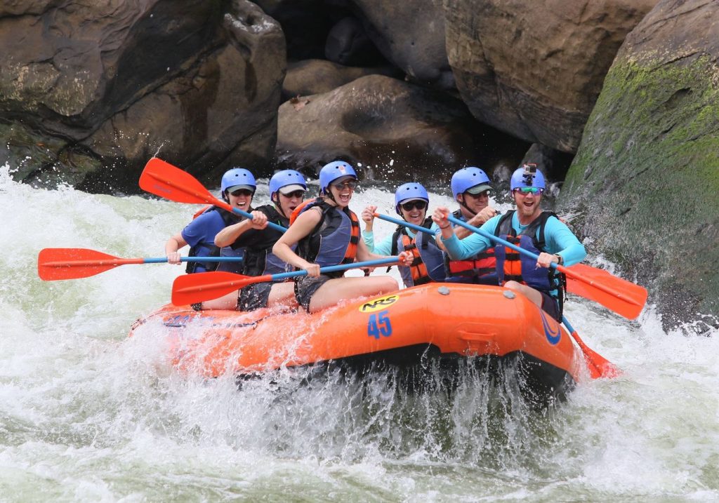 active date in Hertfordshire borders; white water rafting at lee valley