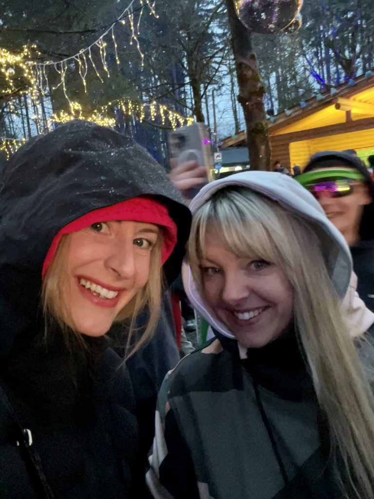 forest stage, snowbombing