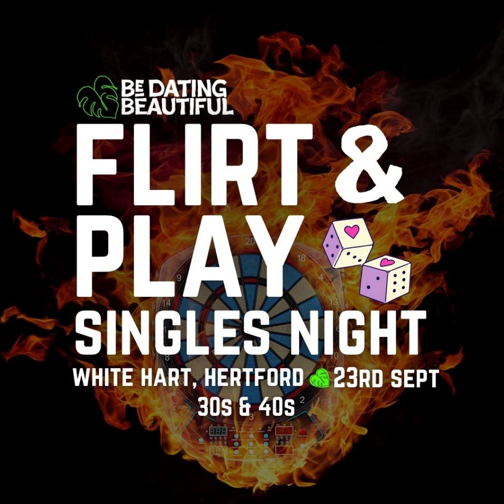 Singles Night in Hertford; Raise Your Game (Ages 30s-40s) 23rd Sept