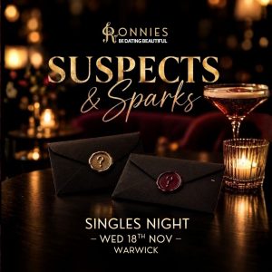 Speed Dating Alternative Warwick | Suspects & Sparks, 18 Nov